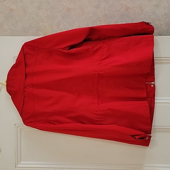 Ellen Tracy Red Jacket - L - Picture 6 of 9